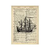 Ship Dictionary Print