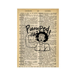 Pumped Workout Dictionary Print