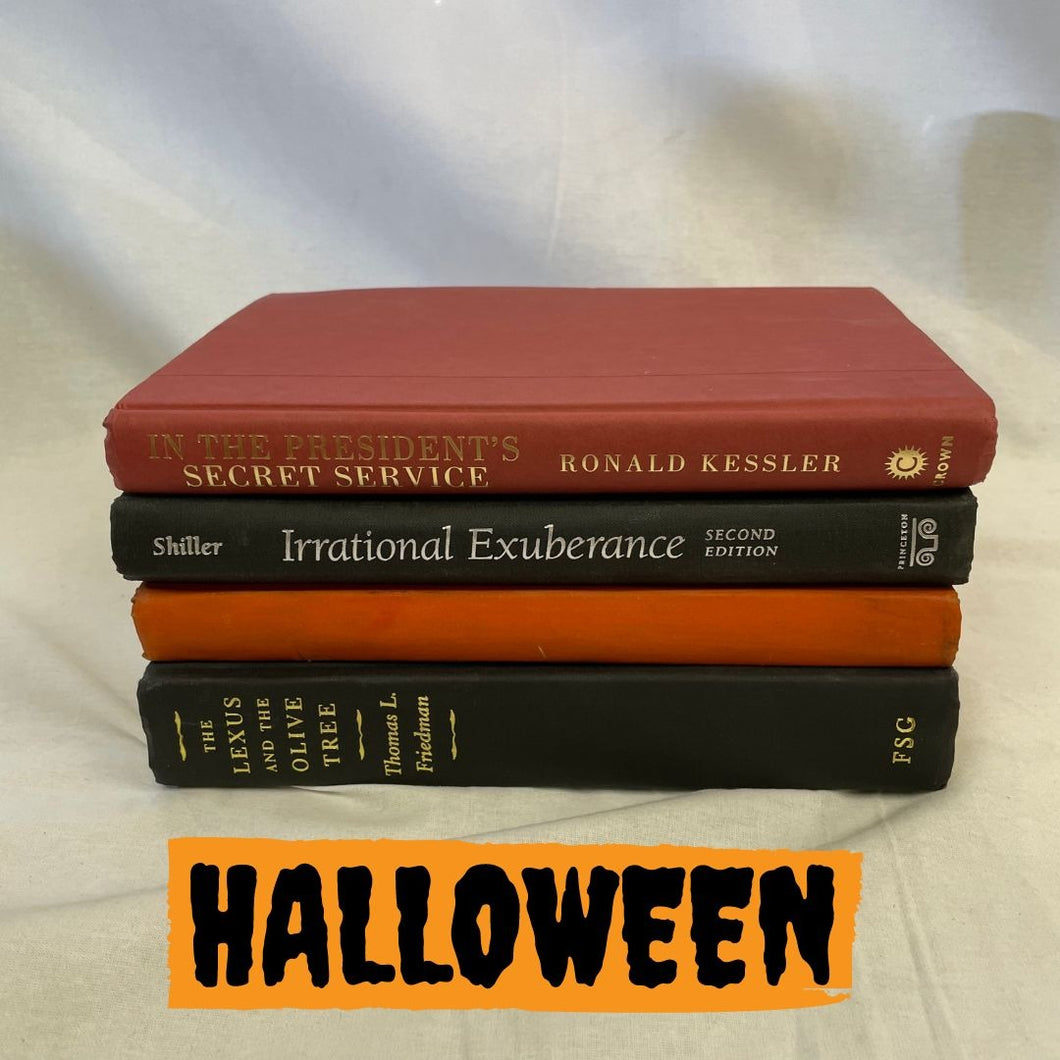 Halloween Book Stack